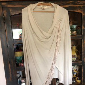 Pancho style light weight sweater